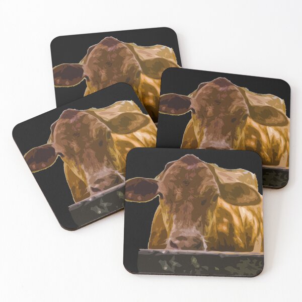 Item preview, beautiful cow drawing designed and sold by ricobarinas.