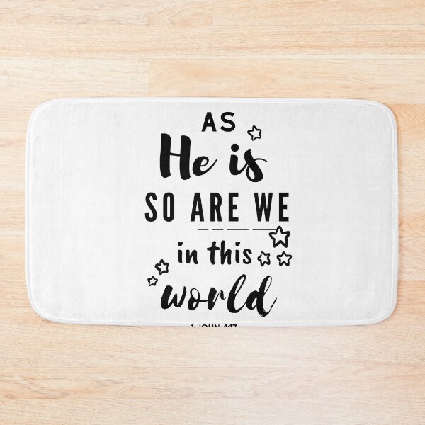 Item preview, Christian quote identity John 4:17 designed and sold by pureheartvision.