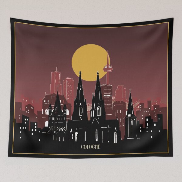Item preview, cologne skyline designed and sold by BekimART2.