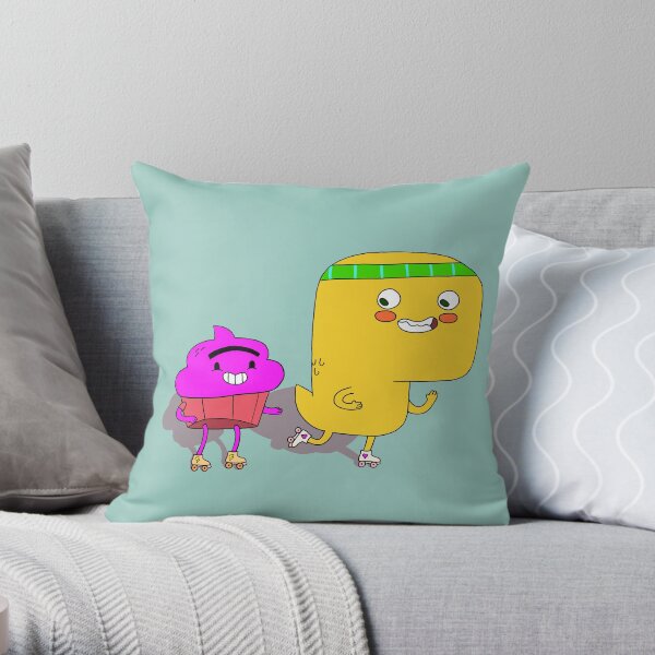 Bros Throw Pillow