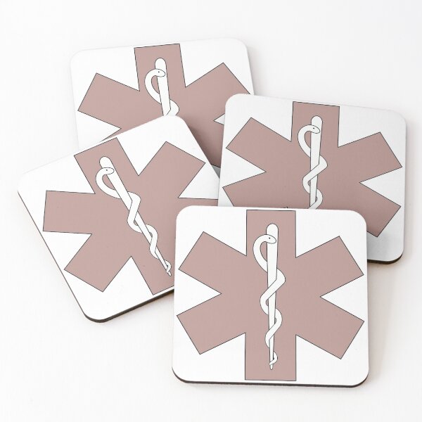 Item preview, Mauve EMS Star of Life designed and sold by emma922.