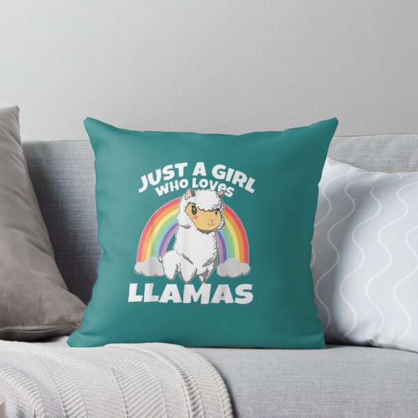 Item preview, Just A Girl Who loves Llama  designed and sold by amethystdesign.