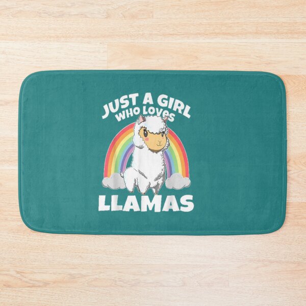 Item preview, Just A Girl Who loves Llama  designed and sold by amethystdesign.