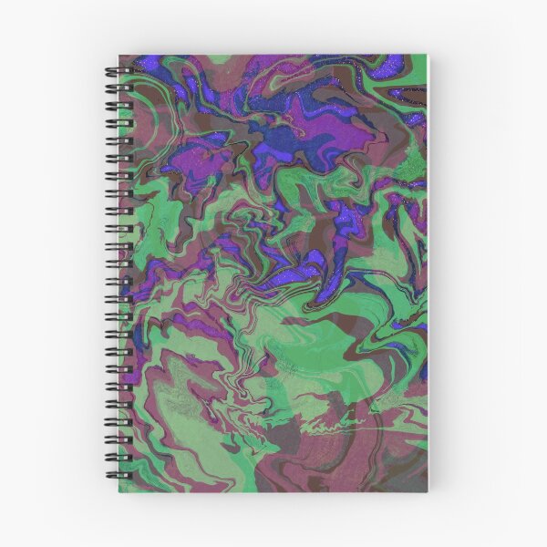 Item preview, Green and Purple Marble designed and sold by Simone Brewer.