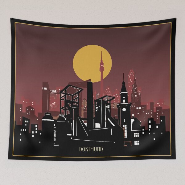 Item preview, dortmund skyline designed and sold by BekimART2.