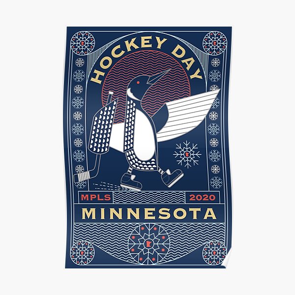 Hockey Day Minnesota Poster