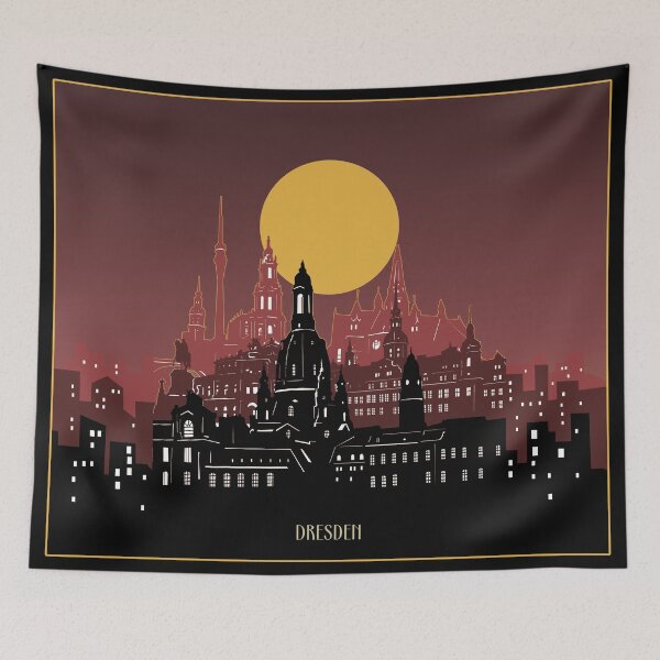 Item preview, dresden skyline designed and sold by BekimART2.