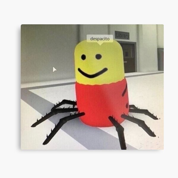 Roblox Spider Wall Art Redbubble - download roblox despacito video arytblv