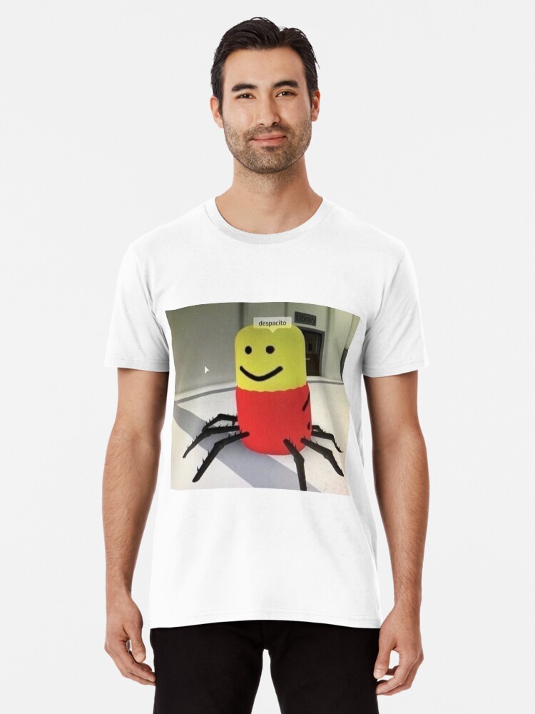 Roblox Despacito Spider T Shirt By Tarynwalk Redbubble - roblox garfield shirt