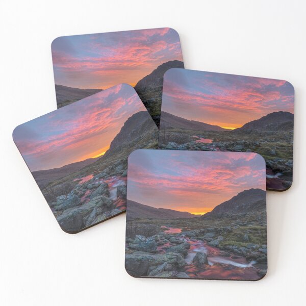 Item preview, Cwm  Idwal with Tryfan backdrop  designed and sold by Chris V Evans.