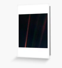 Pale Blue Dot Greeting Card