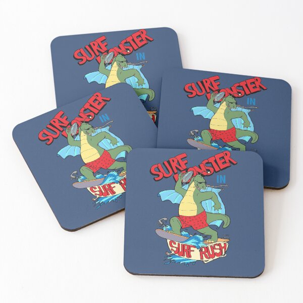 Item preview, Surf Monster in Surf Rush! designed and sold by coloriscausa.