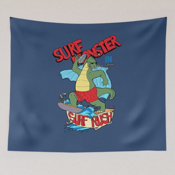 Item preview, Surf Monster in Surf Rush! designed and sold by coloriscausa.