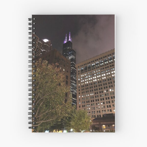 Item preview, Willis Tower At Night designed and sold by artbylukas.