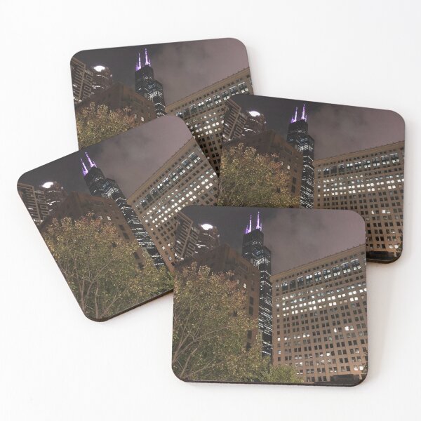 Item preview, Willis Tower At Night designed and sold by artbylukas.