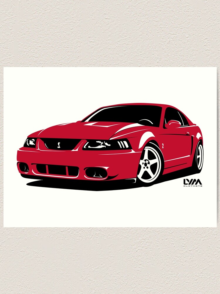Small A1 Ford Mustang Sticker 