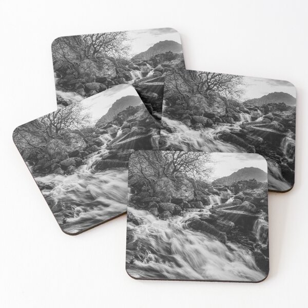 Item preview, Stream at Llyn Padarn with Tryfan in the background  designed and sold by Chris V Evans.
