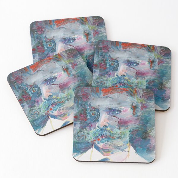 Item preview, FRIEDRICH NIETZSCHE - oil portrait.1 designed and sold by lautir.