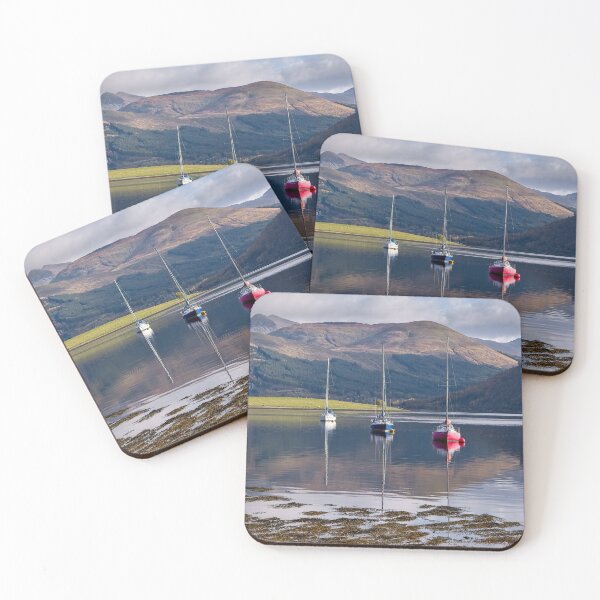 Item preview, Boats on Loch Leven, Scotland designed and sold by AnitaLynne.