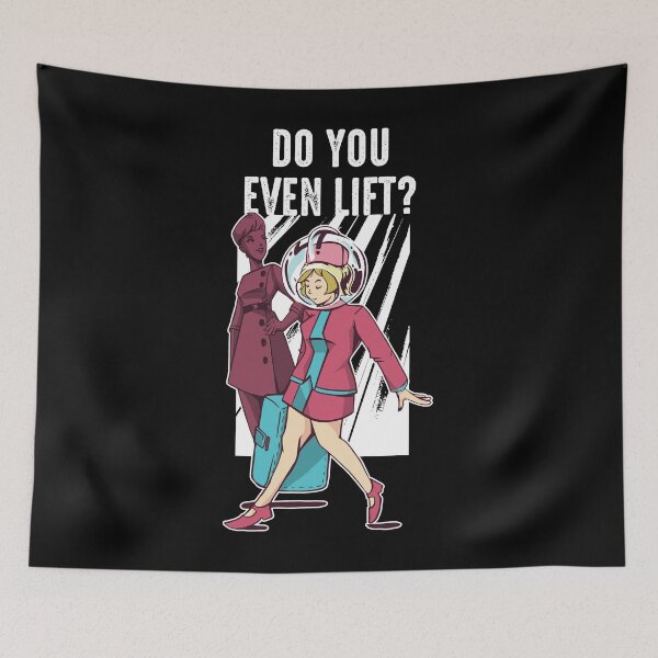 Item preview, Flight attendant cartoon. designed and sold by emphatic.
