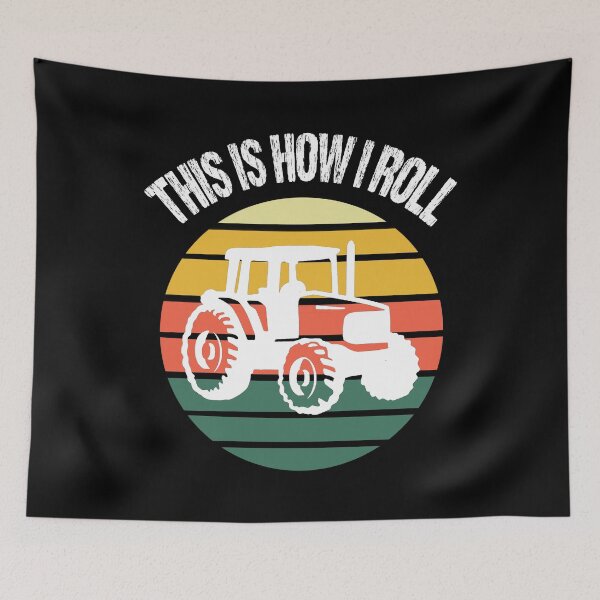 Item preview, This Is How I Roll Funny Tractor Farmer designed and sold by Nirvanibex.