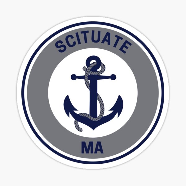 Vista previa del artículo con la obra «Vintage Scituate Massachusetts», diseñado y vendido por fearcity.