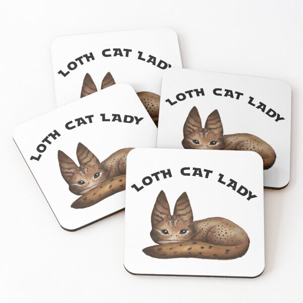 Item preview,  Loth Cat Lady Illustration designed and sold by goobercity.