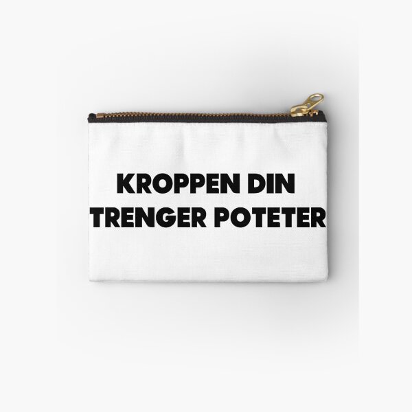 Item preview, kroppen din trenger poteter (your body needs potatoes) designed and sold by scrambledtofu.