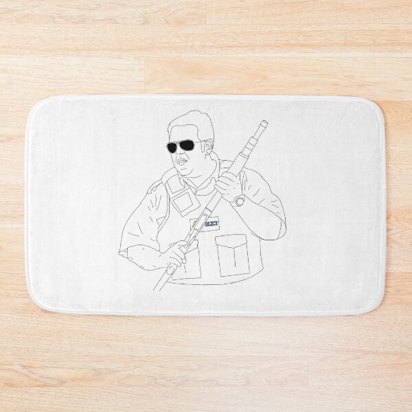 Item preview, Nick Frost Hot Fuzz Outline designed and sold by EmilyZaraTaylor.