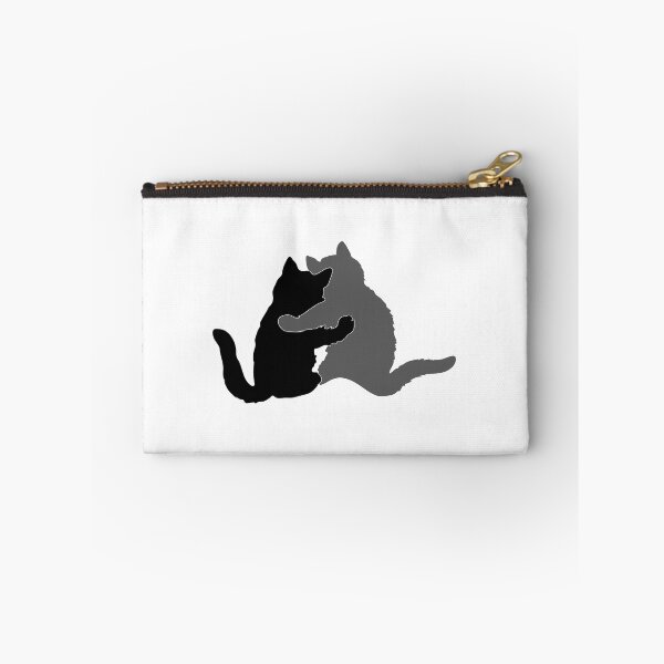 Item preview, You and Me, Kitty Pals - Black and Grey designed and sold by Sweetie Spicy.