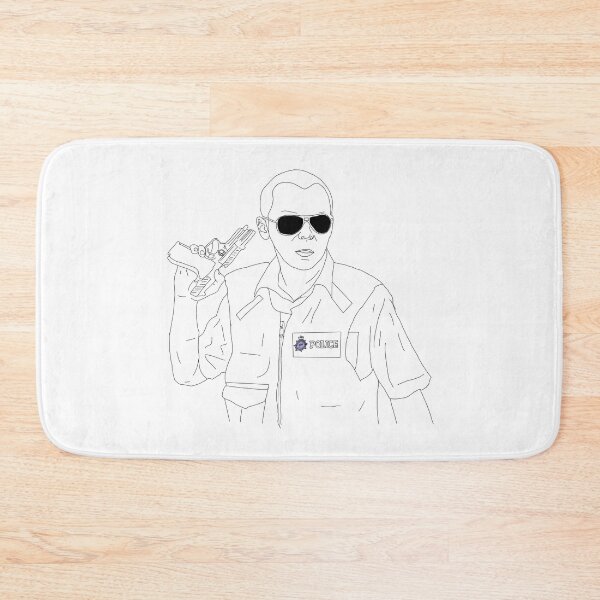 Item preview, Simon Pegg Hot Fuzz Outline designed and sold by EmilyZaraTaylor.