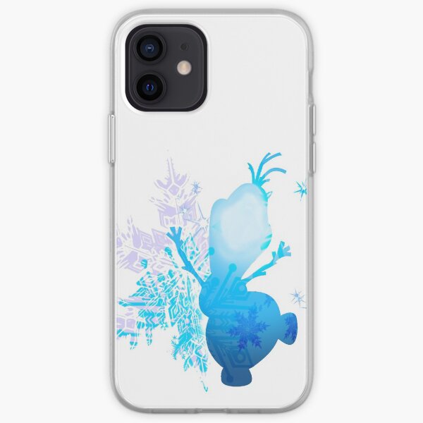 Snowman Silhouette iPhone Soft Case