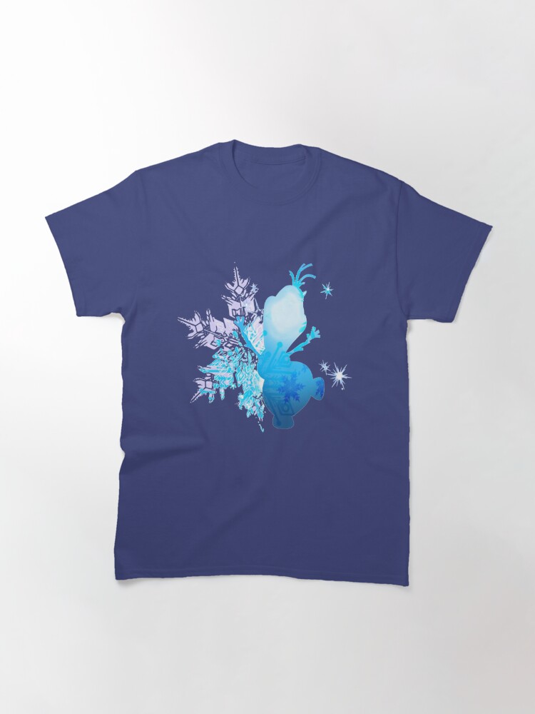 Discover Snowman Silhouette Classic T-Shirt