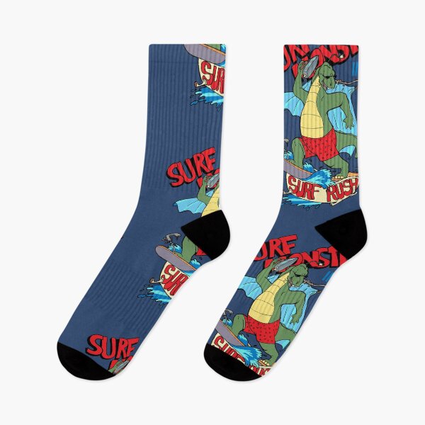 Item preview, Surf Monster in Surf Rush! designed and sold by coloriscausa.