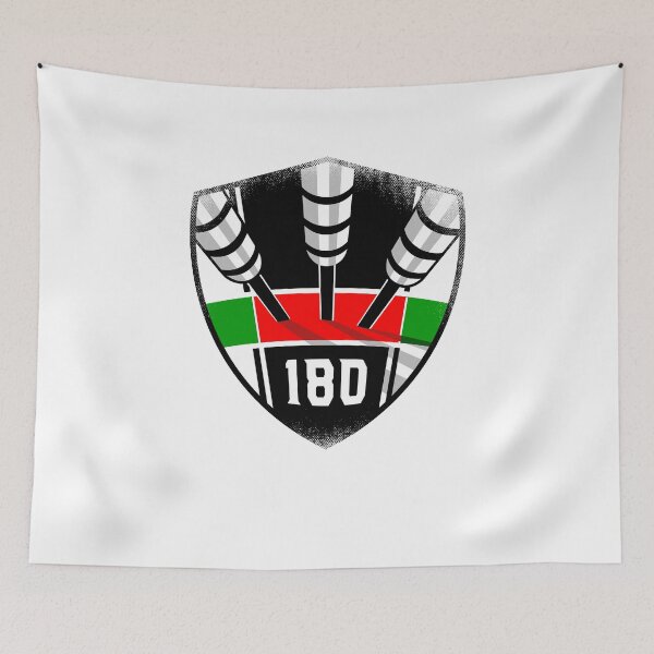 Item preview, Emblem 180 or Ton 80 Darts Darts Player designed and sold by Soul 'n' Passions.