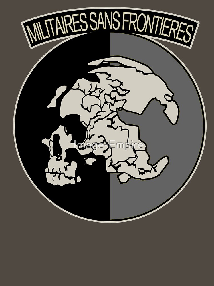 Thumbnail 7 of 7, Essential T-Shirt, Militaires Sans Frontières designed and sold by Image-Empire.