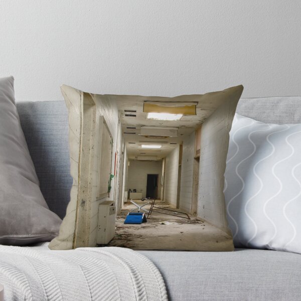 Item preview, Institutional Hallway With Chair designed and sold by Kendall Anderson.