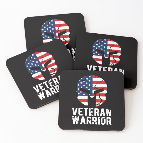Item preview, Veteran Warrior Gift Vintage American Flag Helmet  designed and sold by Dan66.