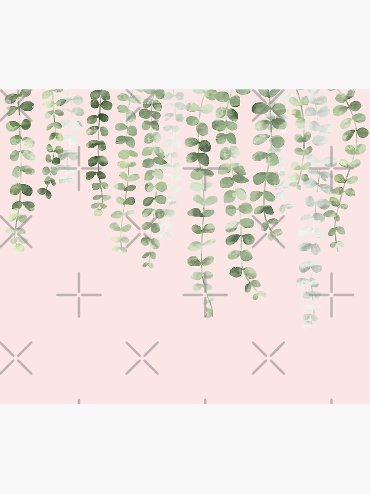 Eucalyptus Watercolor Pink by alexvoss