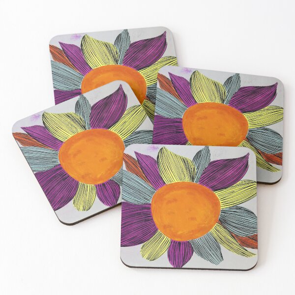 Item preview, Bright Flower By ArtGuru 9482 - Acrylic On Paper designed and sold by Art Guru.