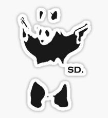 SD. panda Sticker