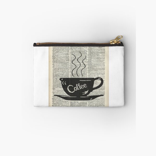Item preview, Taza de café caliente con arte del diccionario designed and sold by DictionaryArt.