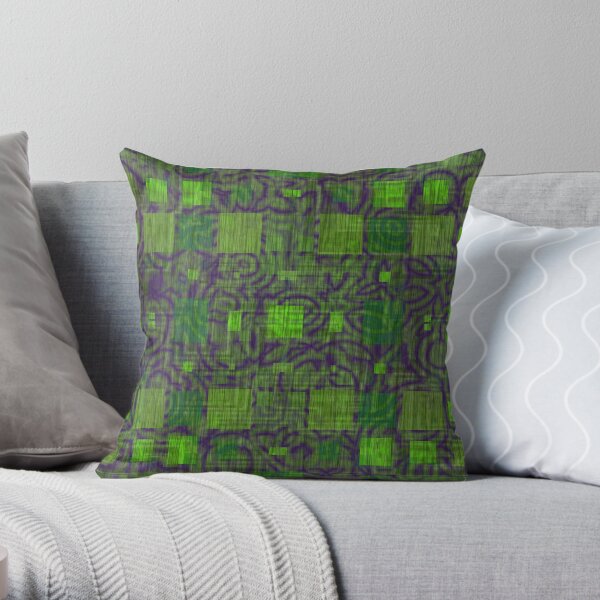 AztecoCamo 03 Throw Pillow