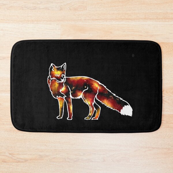 Item preview, Glowing Fire Fox - Heart of Space designed and sold by TheDoodlemancer.