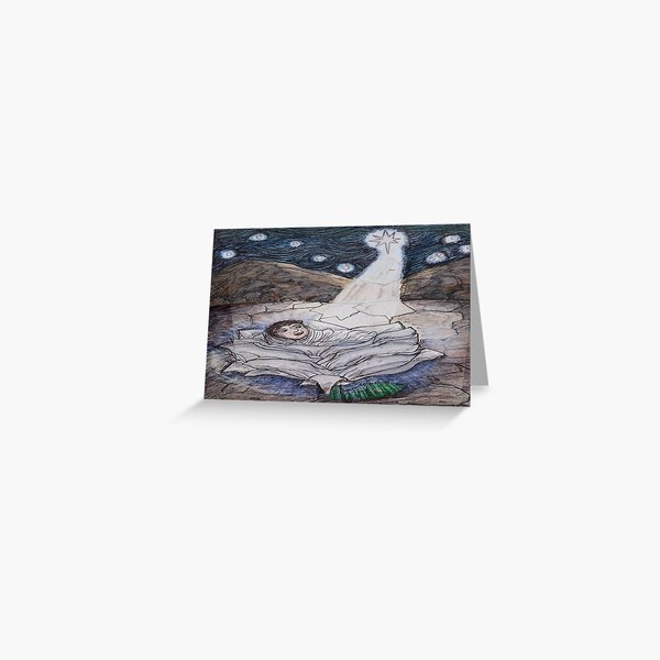 Item preview, Son of the Rose Christmas Card designed and sold by HeartofanArtist.