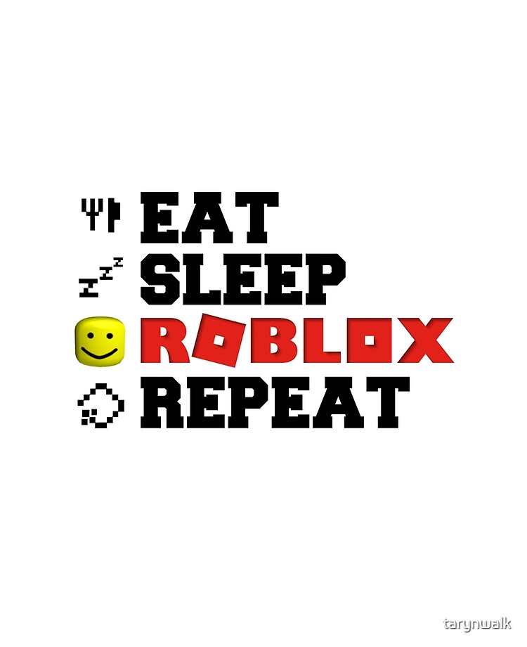 Eat Sleep Roblox Repeat Ipad Case Skin By Tarynwalk Redbubble - eat sleep roblox repeat