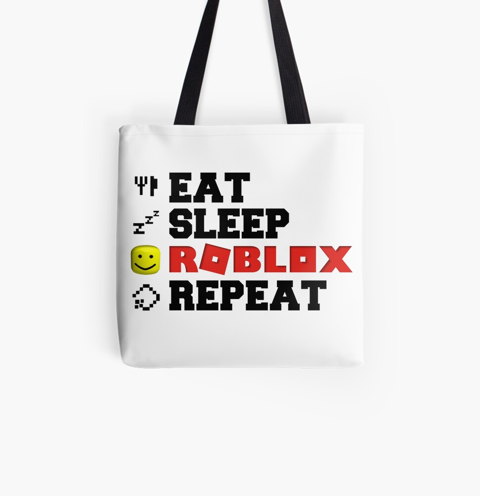 Eat Sleep Roblox Repeat Zipper Pouch By Tarynwalk Redbubble - eat sleep roblox repeart by bolerovo