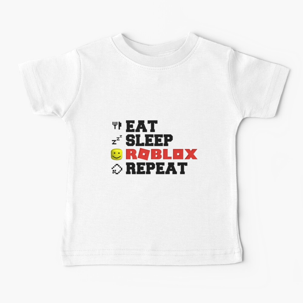 Eat Sleep Roblox Repeat Kids T Shirt By Tarynwalk Redbubble - best roblox free t shirts