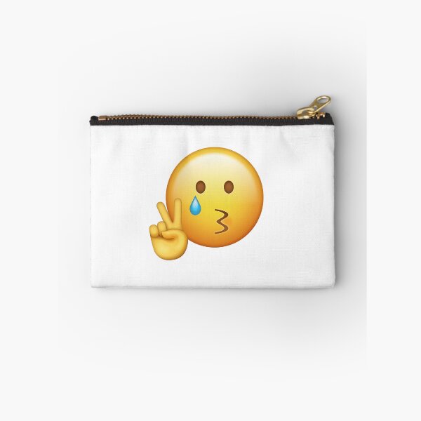 Item preview, crying peace sign emoji - mental breakdown lol designed and sold by cameronbaba.