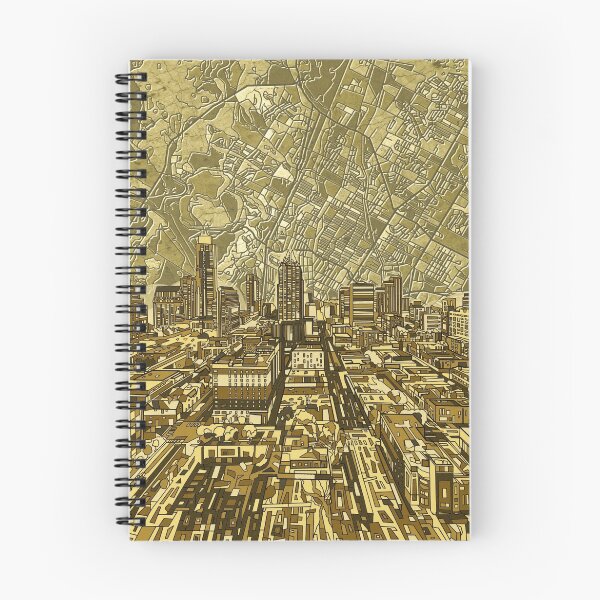 Item preview, Austin texas skyline abstract 1 designed and sold by BekimART.